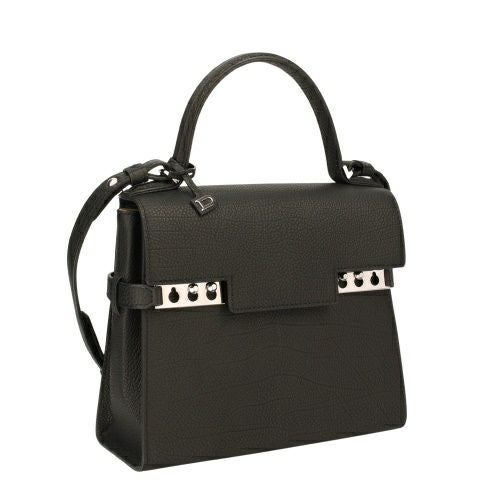 デルヴォー ハンドバッグ レディース タンペート TEMPETE PM ブラック DELVAUX AA0612 AMF0 99ZPA NOIR/PALLADIUM