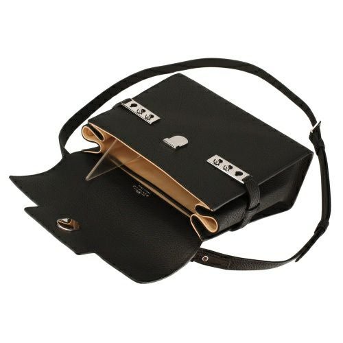 デルヴォー ハンドバッグ レディース タンペート TEMPETE PM ブラック DELVAUX AA0612 AMF0 99ZPA NOIR/PALLADIUM