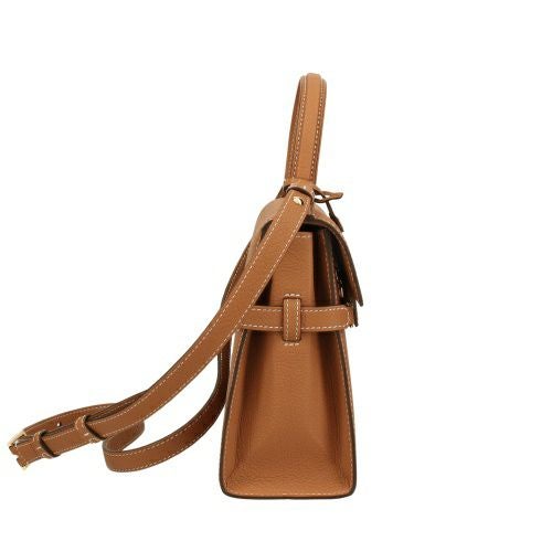 デルヴォー ハンドバッグ レディース タンペート TEMPETE PM ブラウン