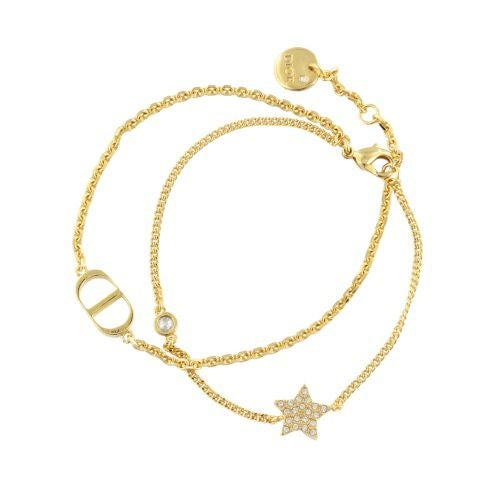 クリスチャンディオール ブレスレット レディース PETIT CD ゴールド