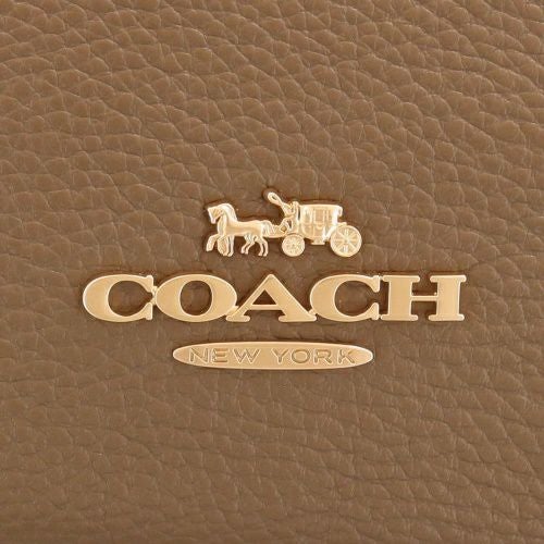 コーチ アウトレット ショルダーバッグ レディース エリー ファイル バッグ ブラウン COACH OUTLET CU960 IMV2R ダークストーン
