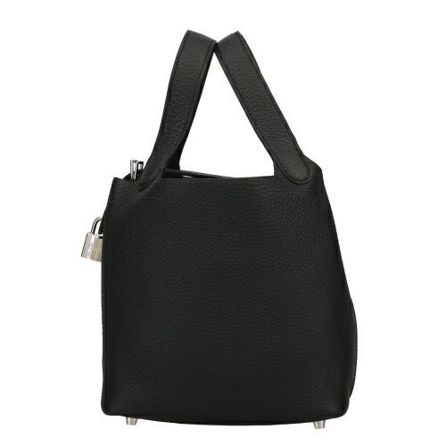 エルメス ピコタン・ロック18 PM トリヨンクレマンス シルバー金具 B