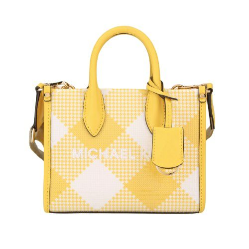 マイケルコース ハンドバッグ レディース ミレラ スパンコール エクストラ スモール ショッパー クロスボディー イエロー MICHAEL KORS 35T4G7ZC0I GOLDEN YELLW