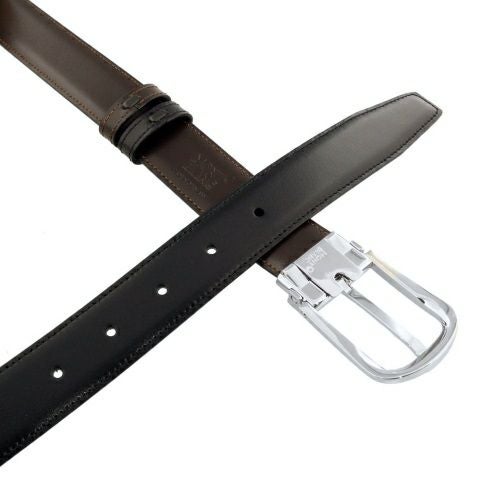 MONTBLANC ベルト【美品】ブラック カーフスキン　付属品有　105cm MONTBLANC モンブラン ベルト MB114435 BELT ベルト レクタンギュラー