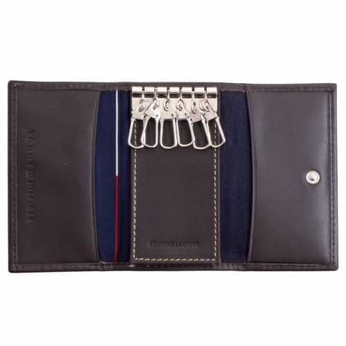 トミー キーケース メンズ ブラウン TOMMY HILFIGER 31TL17X005 BROWN