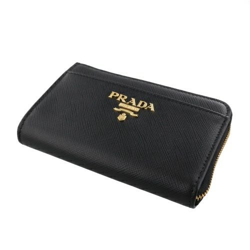 プラダ コインケース レディース ブラック PRADA 1PP122 QWA F0002