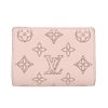 ルイヴィトン 二つ折り財布 レディース マヒナ ポルトフォイユ・クレア ピンク LOUIS VUITTON M82758 ローズ ジャスミン