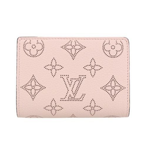 ルイヴィトン 二つ折り財布 レディース マヒナ ポルトフォイユ・クレア ピンク LOUIS VUITTON M82758 ローズ ジャスミン