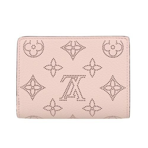 ルイヴィトン 二つ折り財布 レディース マヒナ ポルトフォイユ・クレア ピンク LOUIS VUITTON M82758 ローズ ジャスミン