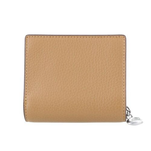 コーチ アウトレット 二つ折り財布 レディース スナップ ウォレット ブラウン COACH OUTLET C2862 SV QD ライトサドル