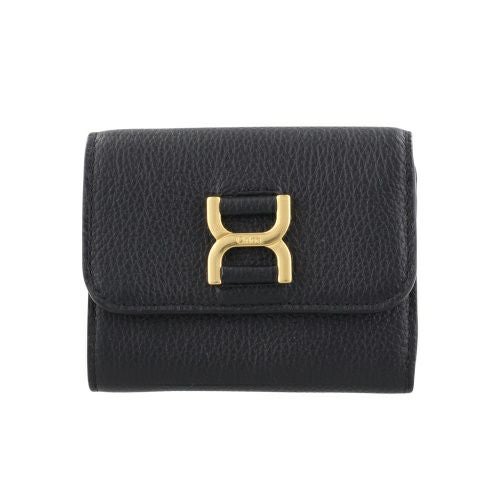 本物新品同様クロエ　マーシー　レザー製　長財布　黒 クロエ 長財布 レディース マーシー ブラック CHLOE CHC23AP098 I31