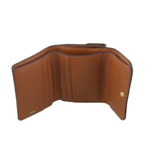 クロエ 三つ折り財布 レディース マーシー ブラウン CHLOE CHC23AP099