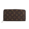 ルイヴィトン 長財布 レディース モノグラム ジッピー・ウォレット ブラウン LOUIS VUITTON M11776 ウォッシュド・ブルー