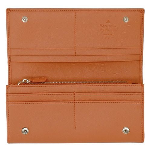 ヴィヴィアンウエストウッド 長財布 レディース オレンジ Vivienne Westwood 5104007AU F401