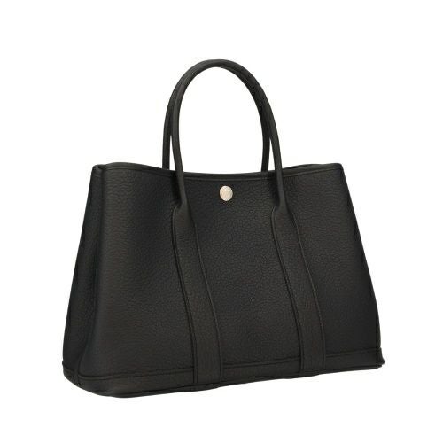 エルメス ガーデンパーティ TPM ネゴンダ シルバー金具 B刻印 ネイビー HERMES ブルーインディゴ