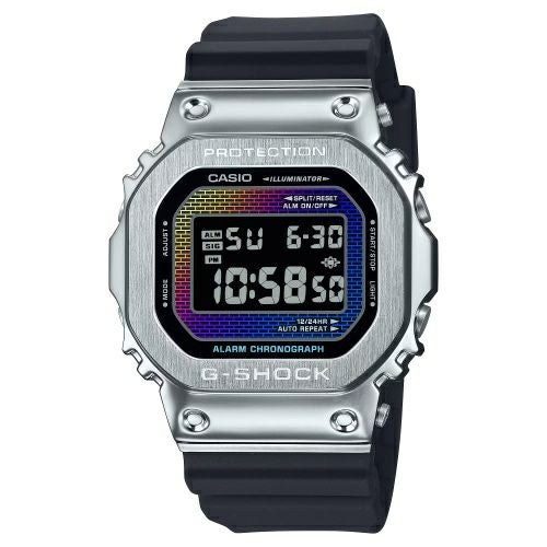 カシオ 腕時計 ブラック シルバー G-SHOCK GM-5600 美品 時計 SS ラバー 中古 クオーツ CASIO ジーショック 男性 女性 メンズ レディース デジタル 表示 シンプル ラバーブレス アラーム 黒文字盤 楽天市場】CASIO カシオ G-SHOCK ジーショック Gショック メンズ