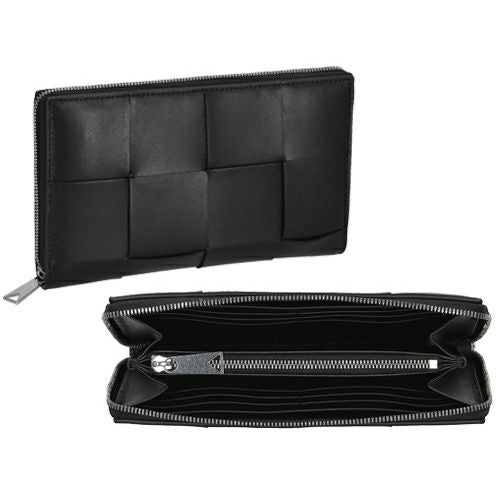 【美品】ボッテガヴェネタ　ビジネスバッグ　イントレチャート　レザー　黒 BOTTEGA VENETA（ボッテガ・ヴェネタ） イントレチャート ビジネス