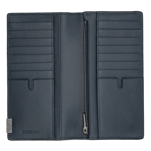 J*n様 Burberry 船のグラフィック 長財布 ネイビー バーバリー 長財布 メンズ キャベンディッシュ ネイビー BURBERRY