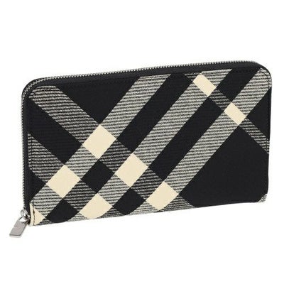 バーバリー 長財布 メンズ ブラック BURBERRY 8089510 A1189 | GINZA 