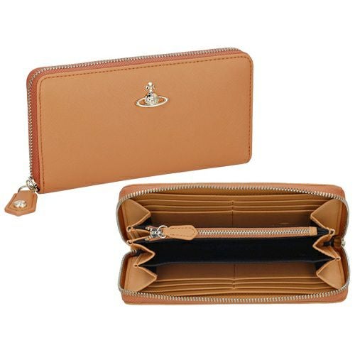 ヴィヴィアンウエストウッド 長財布 レディース オレンジ Vivienne