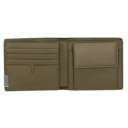 バーバリー 二つ折り財布 メンズ カーキグリーン BURBERRY 8083749 A1336
