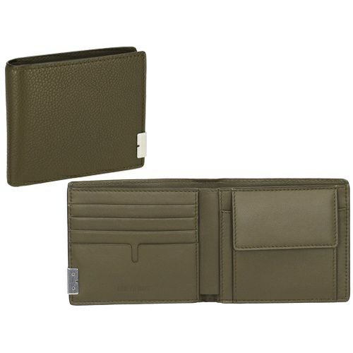 バーバリー 二つ折り財布 メンズ カーキグリーン BURBERRY 8083749 A1336