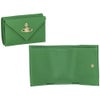 ヴィヴィアンウエストウッド 三つ折り財布 レディース グリーン Vivienne Westwood 51010057U M401 BRIGHT GREEN