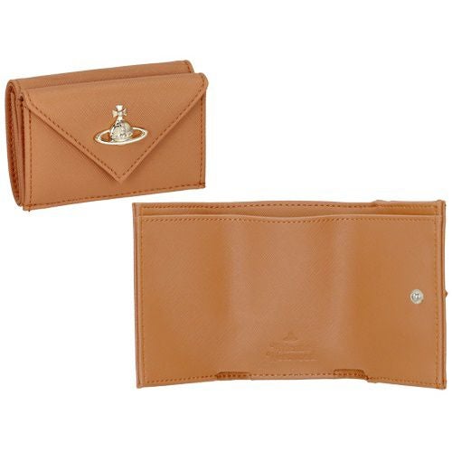 ヴィヴィアンウエストウッド 三つ折り財布 レディース オレンジ Vivienne Westwood 51010057U F401 ORANGE