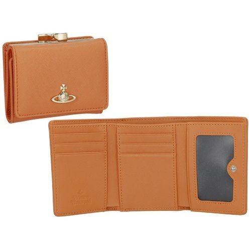 ヴィヴィアンウエストウッド 三つ折り財布 レディース オレンジ Vivienne Westwood 51150027U F401 ORANGE