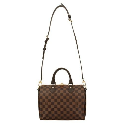ルイヴィトン ハンドバッグ レディース ダミエ スピーディ・バンドリエール 25 ブラウン LOUIS VUITTON N40575