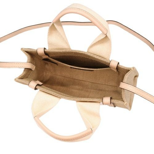 クロエ トートバッグ レディース ウッディ WOODY MINI TOTE ベージュ CHLOE CHC22AP237 I26 6J5 CEMENT PINK