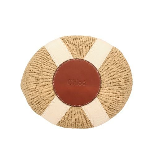 クロエ トートバッグ レディース ウッディ WOODY LARGE BASKET ベージュ CHLOE CHC22SS380 G55 101 WHITE