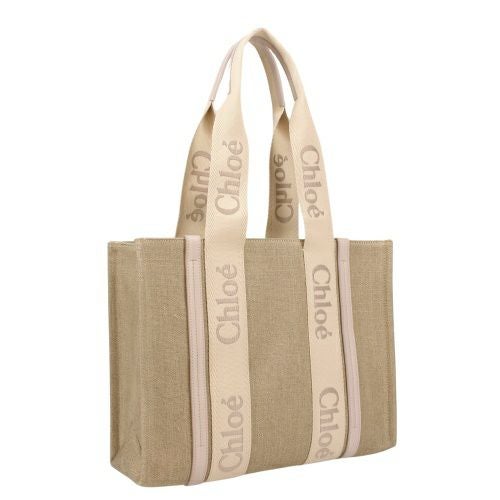 クロエ トートバッグ レディース ウッディ WOODY MEDIUM TOTE ブラウン