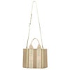 クロエ トートバッグ レディース ウッディ WOODY SMALL TOTE&S ブラウン CHLOE CHC23AS397 L17 38A LIGHT EUCALYPTUS