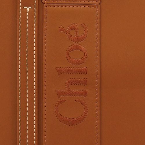 クロエ トートバッグ レディース ウッディ WOODY MEDIUM TOTE ブラウン CHLOE CHC23US383 I60 247 CARAMEL