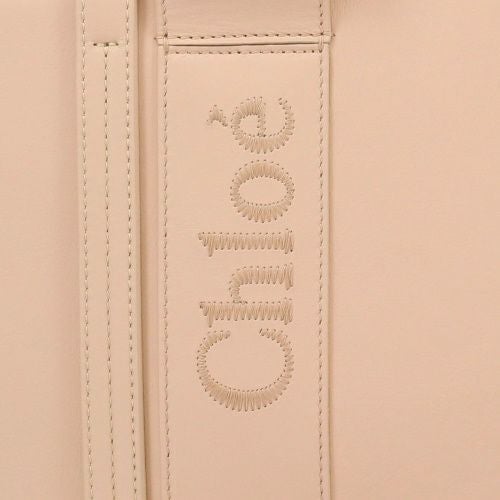 クロエ トートバッグ レディース ウッディ WOODY MEDIUM TOTE ピンク