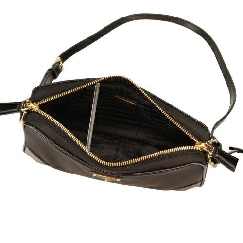 プラダ ショルダーバッグ レディース TESSUTO SPAZZOLATO ブラック PRADA 1BC225 V OOO R789 F0002 NERO