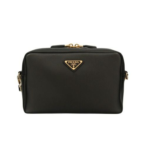 プラダ ショルダーバッグ レディース SOFT GRAIN ブラック PRADA 1BH216 V RVO 2CYS F0ES7 NERO C