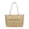 コーチ アウトレット トートバッグ レディース シグネチャー ベージュ COACH OUTLET CH504 IMDQC ライトカーキ チョーク