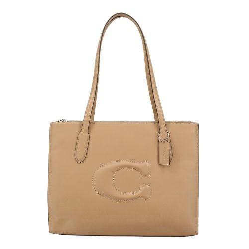 COACH トートバッグ 新品 コーチシグネチャー ダークブラウン ユニセックス トートバッグ F79609