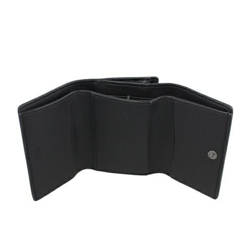 コーチ アウトレット 三つ折り財布 レディース マイクロ ウォレット ブラック COACH OUTLET CP260 JIBLK