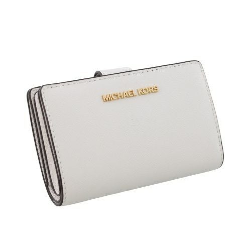 マイケルコース 二つ折り財布 レディース ジェット セット トラベル ホワイト MICHAEL KORS 35F7GTVF2L OPTIC WHITE