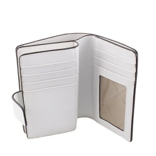 マイケルコース 二つ折り財布 レディース ジェット セット トラベル ホワイト MICHAEL KORS 35F7GTVF2L OPTIC WHITE