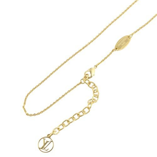 ルイヴィトン ネックレス レディース ネックレス・LV フラワーグラム ゴールド LOUIS VUITTON M01234