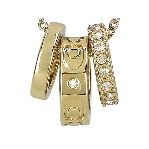 コーチ アウトレット ネックレス レディース シグネチャー ロンデル