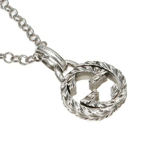 グッチ ネックレス レディース インターロッキングG シルバー GUCCI