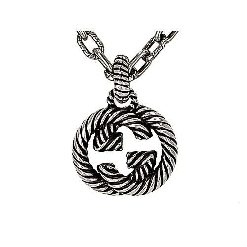 グッチ ネックレス レディース インターロッキングG シルバー GUCCI