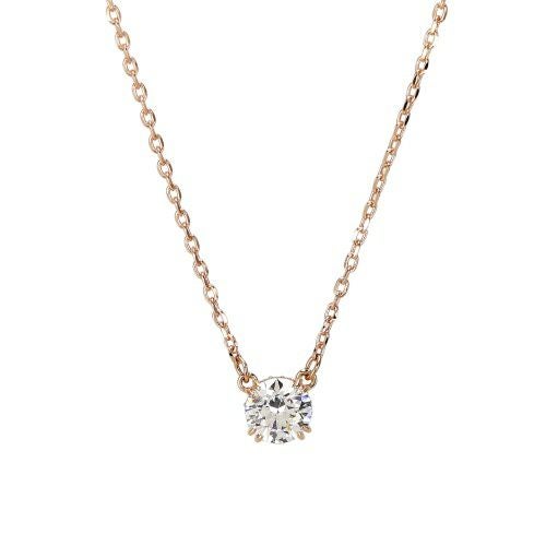 現行品 SWAROVSKI 一粒ネックレス スワロフスキー ネックレス レディース ピンク SWAROVSKI 5604192