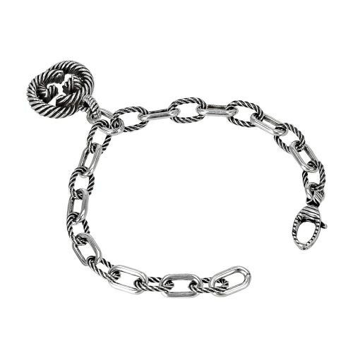 グッチ ブレスレット レディース インターロッキングG シルバー GUCCI