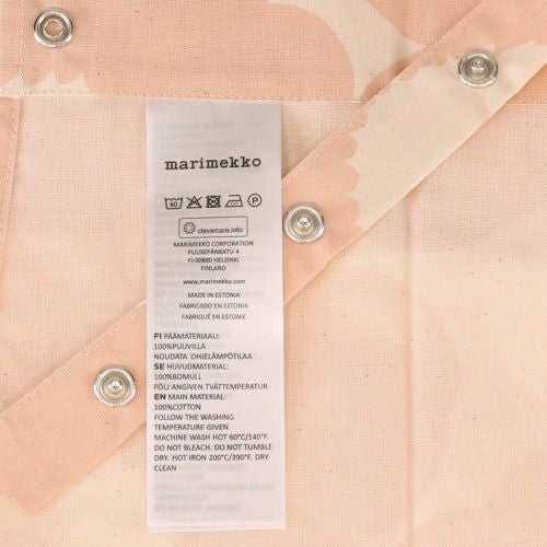 マリメッコ エプロン レディース ウニッコ ピンク marimekko 072563 122 Cotton Peach